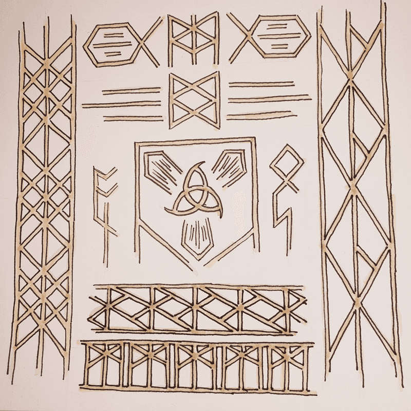  Rune Art Deco 